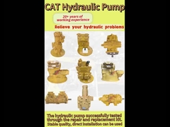 Parties hydrauliques, pompe hydraulique, moteur pivotant, moteur de déplacement