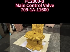 PC2000-8 Valve de commande principale 709-1A-11600 709-1A-11100 Pour une excavatrice Komatsu