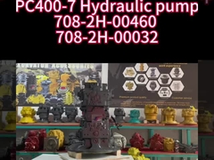La pompe principale hydraulique de Komatsu PC400-7 PC450-7 708-2H-00460 708-2H-00032