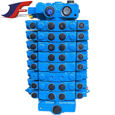 Valve de commande sectionnelle hydraulique multifonctionnelle Rexroth RS12 pour machines de génie